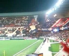 Tifo auteuil psg-om