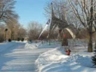 Na bruslich Montreal Ile St Helene