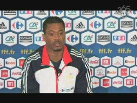 Football365 : Evra fait la tête