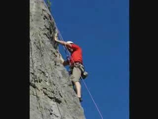 Escalade à La clape (Secteur cônes) - Gruissan (11) mars 09