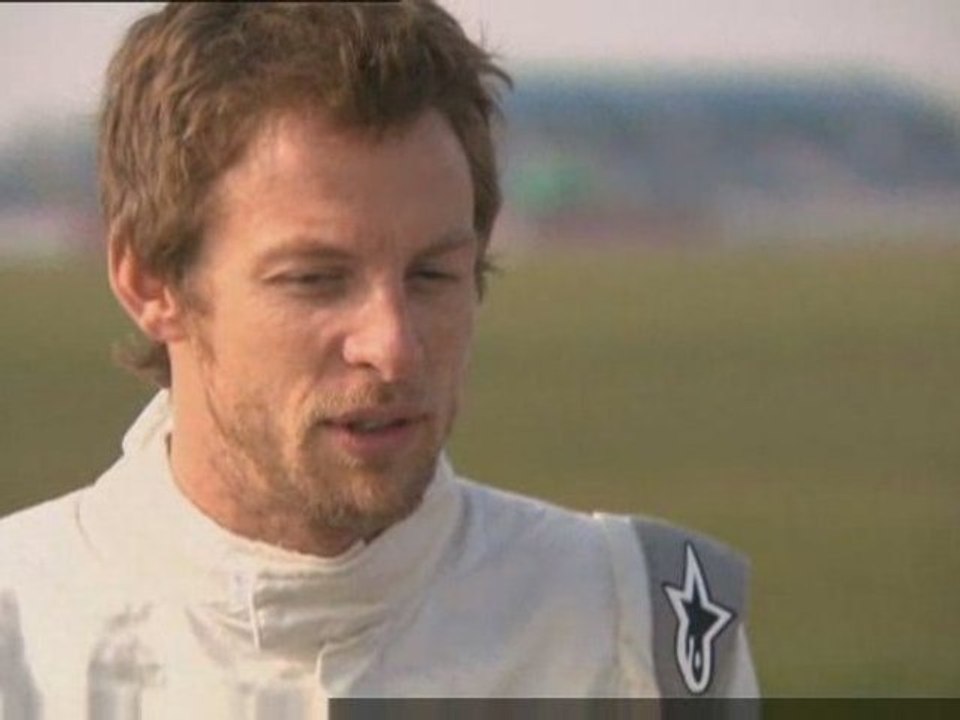 F1 - Prezentacja samochodu Brawn GP i wywiad z Buttonem