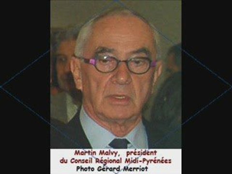 Salon Sup Pyrénées : Martin Malvy en visite à Tarbes