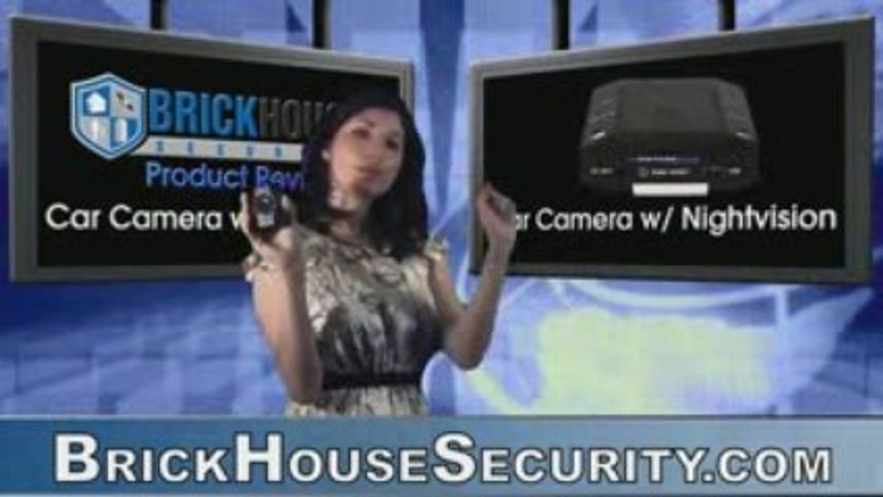 Car Camera Voyager w/ Nightvision For Car Surveillance