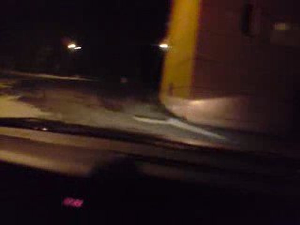 drift sous la neige