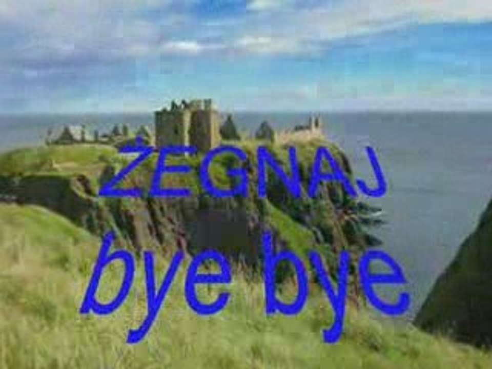 żegnaj bye bye