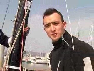 ENTRAÎNEMENT DE VOILE HEC CSC ECOLE NAVALE DU 22/03/2009