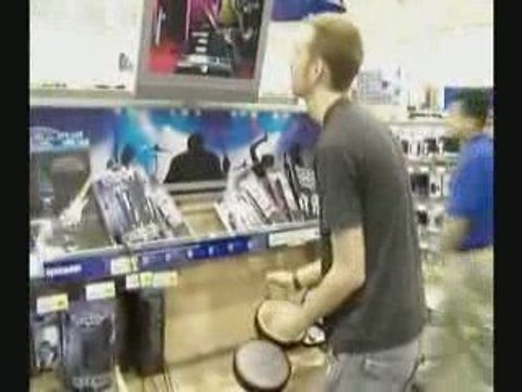 Augustus Plays The Drums Without Drumsticks