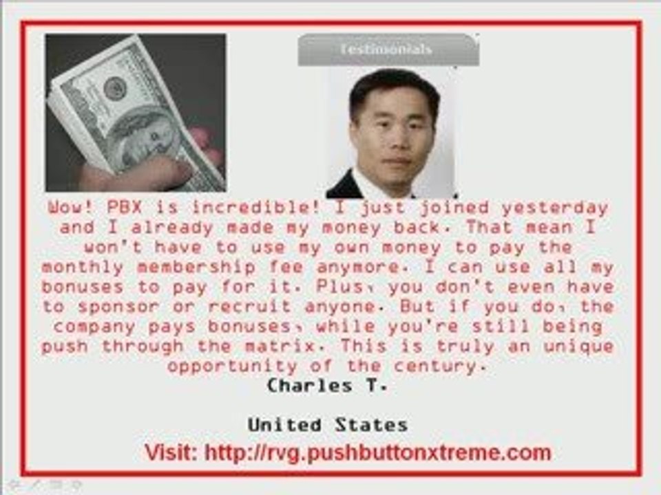 Push Button Xtreme - Recruit No One And Earn Money! PBX D...