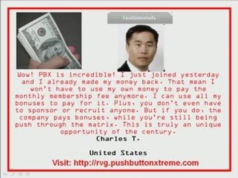 Push Button Xtreme - Recruit No One And Earn Money! PBX D...