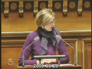 Sénat Nicole Bricq (ps) non au bouclier fiscal