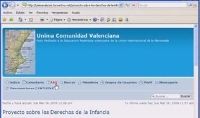 VIDEOTUTORIAL FORO UNIMA