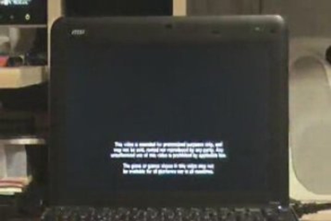 MSI Wind U100 720p