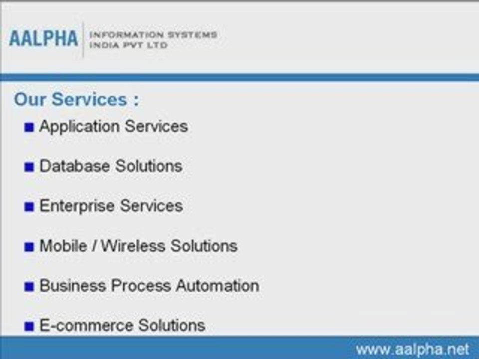Aalpha - Web Design, C# & .NET Application Development Co...