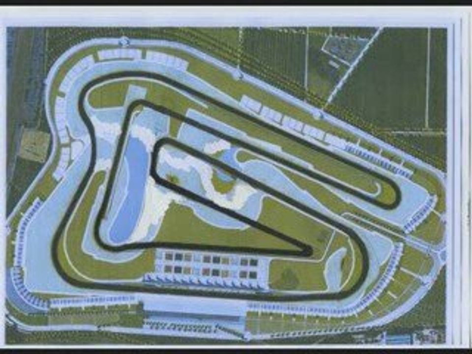 circuit F1 Flins vu du ciel