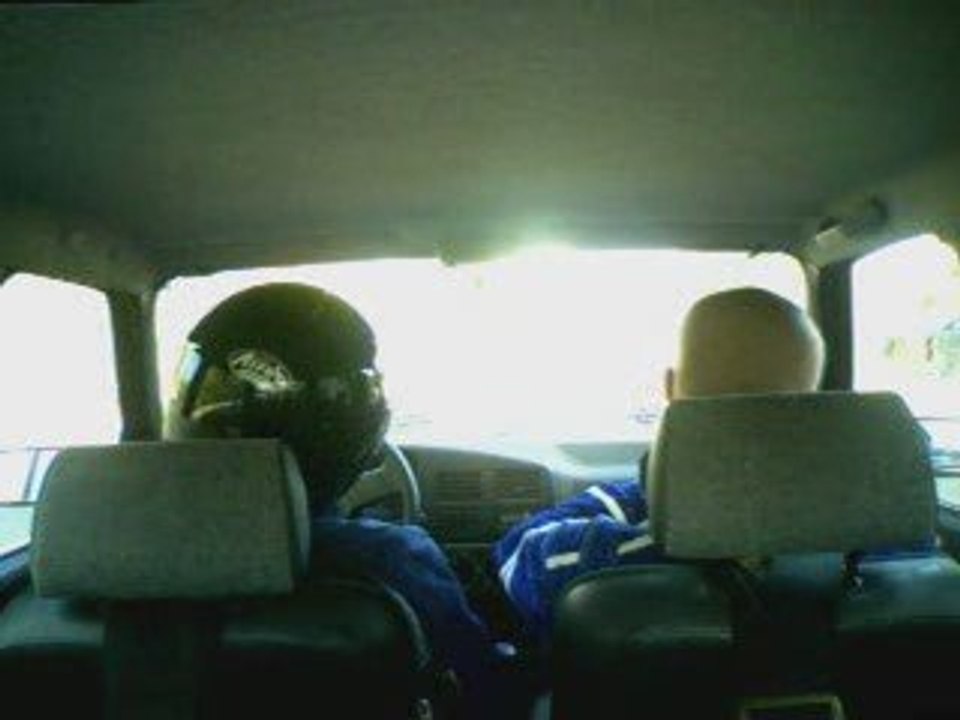 Cascade auto de l interieur