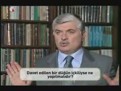 İçkili düğüne davete gitmek