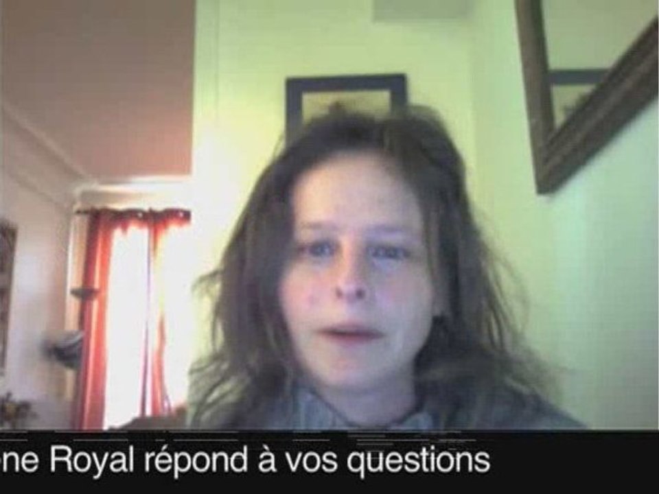 CNRS : réponse de Ségolène Royal