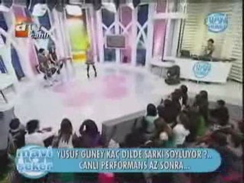 Yusuf Güney Mavi Şeker Konuğu