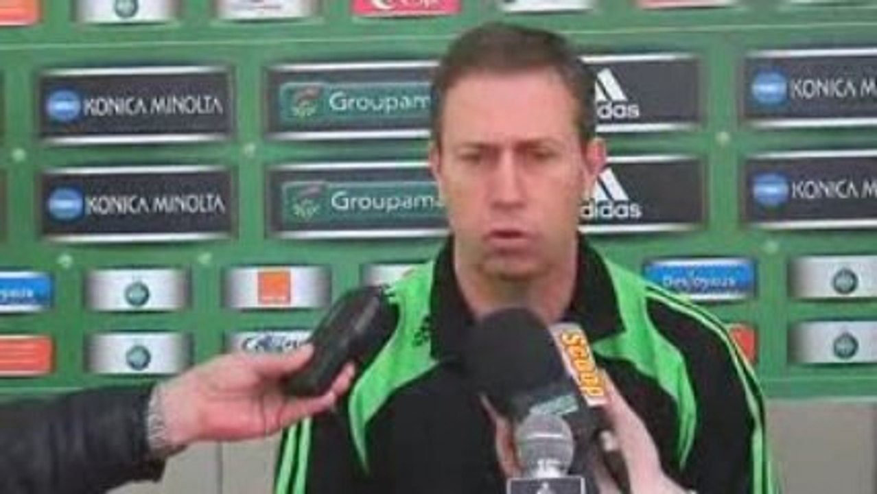 ASSE,coach des verts