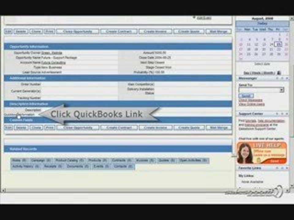 Crm-software-quickbooks-integration