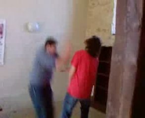 Carpe en furie contre armoire