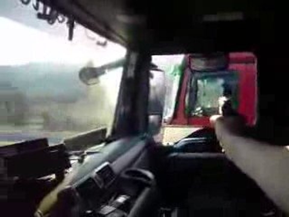 Chauffeur camion polonais