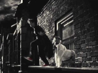 Clive Owen Flies backward in Sin City (remix)