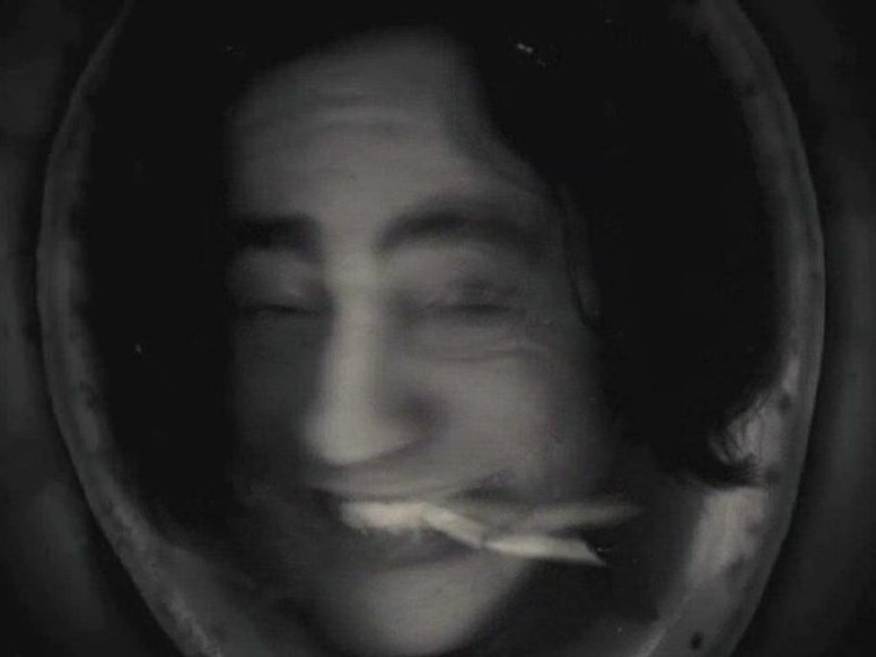 Jackie with his head in the toilet-from Sin City