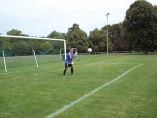 Echauffement du gardien