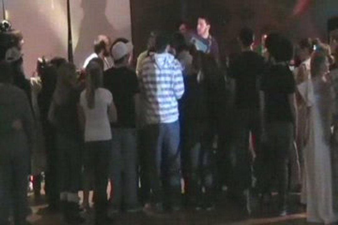 Audrey at the Grand Haven Battle of the Bands 2009