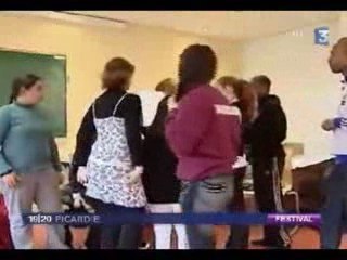 SeriaL Crieur sur France 3 Nord Picardie "Ateliers slam"