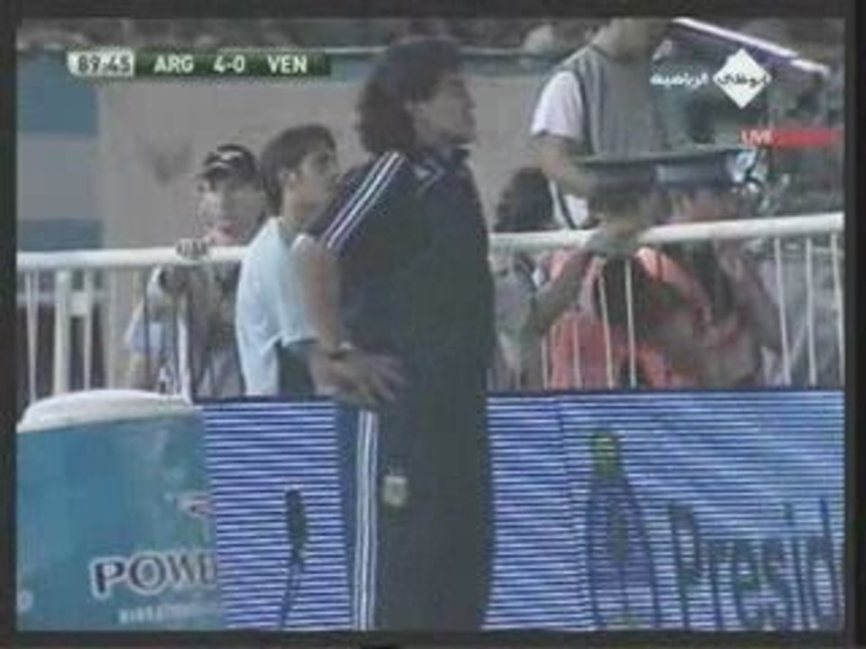 ARGENTINE 4-VENEZUELA  0 ( UNE VICTOIRE ET DU TANGO)