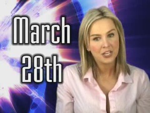 Russell Grant Video Horoscope Libra 28.03.2009