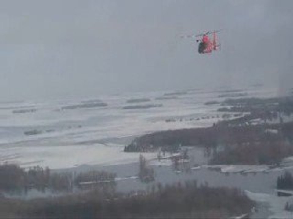 Red River Flooding Overflight