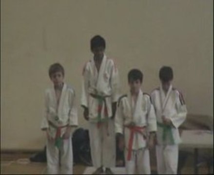 Thomas 3eme des Hauts de Seine ( judo benjamins -30kg)