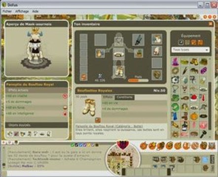 Mon perso dofus
