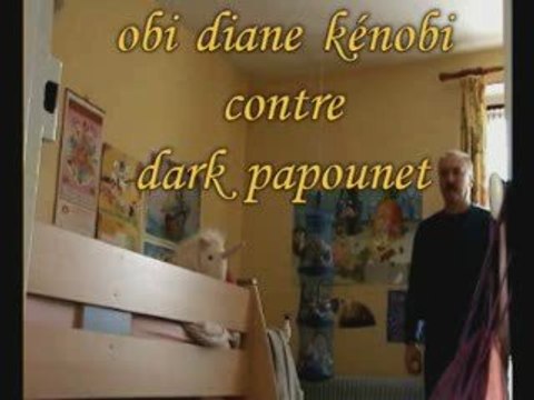 obi diane kénobi contre dark papounet