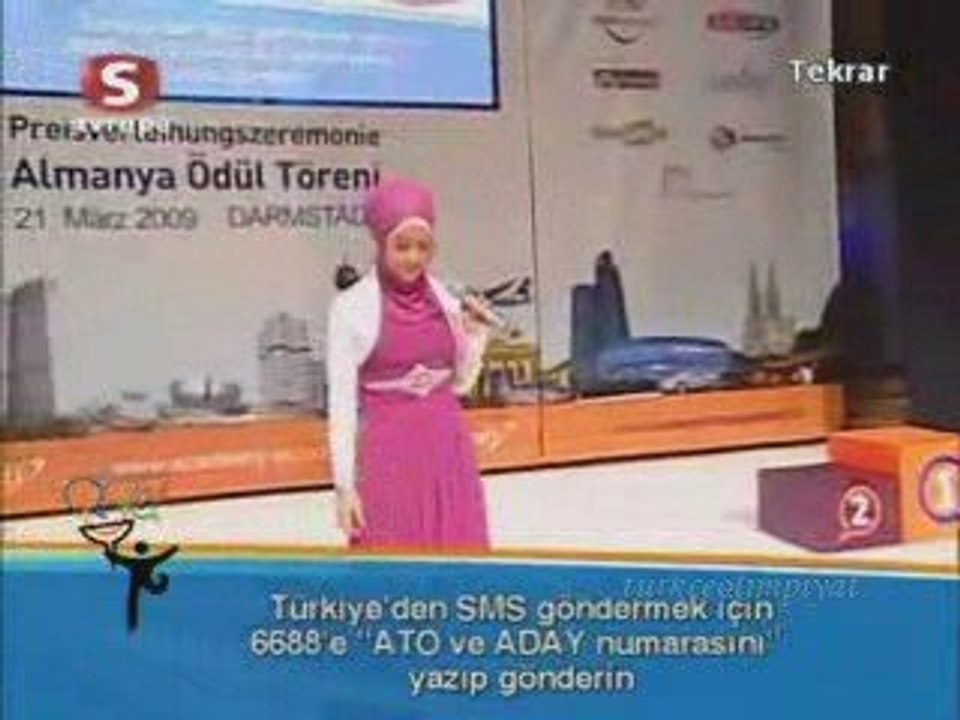 Sarmaşık gülleri Almanya 7.Türkçe Olimpiyatları