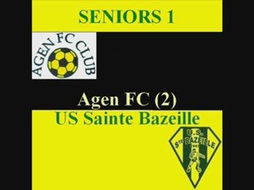 Agen FC - US Ste Bazeille