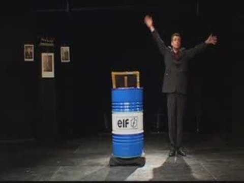 Elf la pompe Afrique, extrait du spectacle de N. Lambert