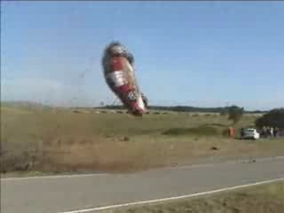 Accident 206 rallye