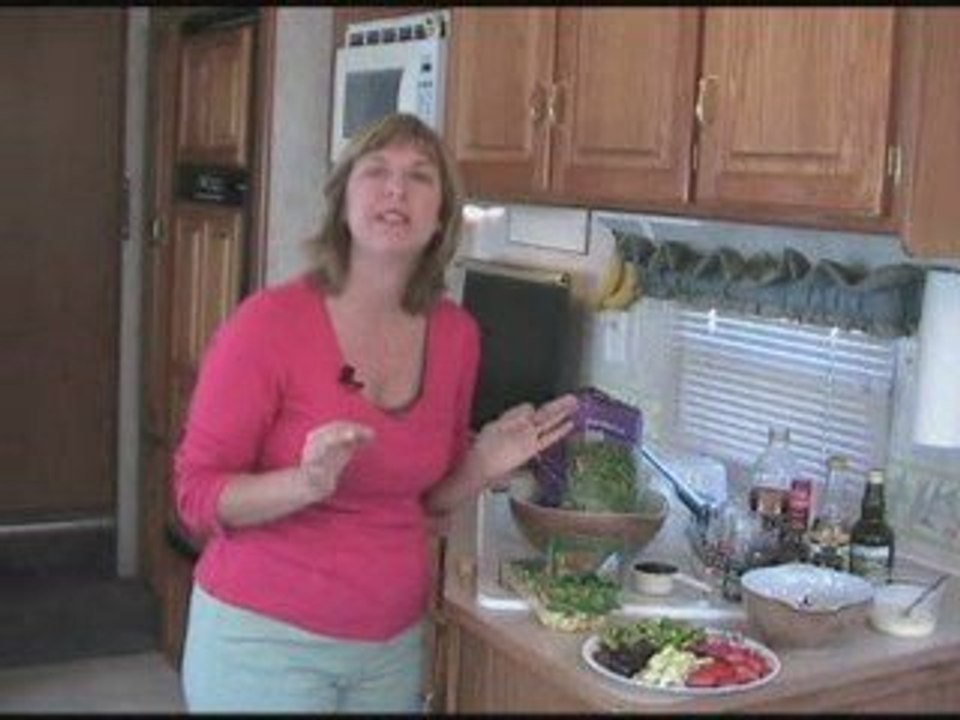 RV Cooking Show - RV Pots & Pans & Warm Tortellini Salad