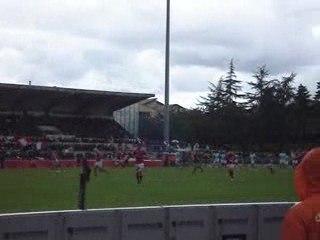 Pénalité de Antoine Vignau Tuquet pour DAX contre PERPIGNAN