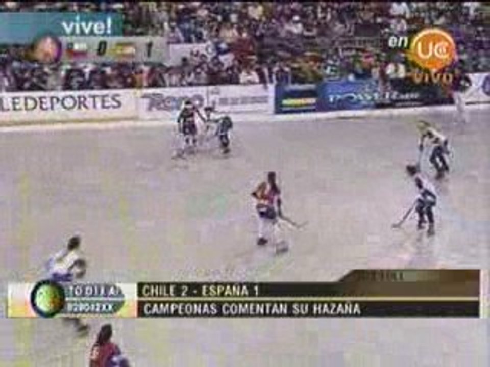 Championnat du Monde 06, Chili - Espagne