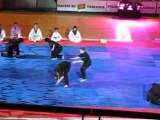 taekwondo démo du tct31 à la nuit du shaolin 2009