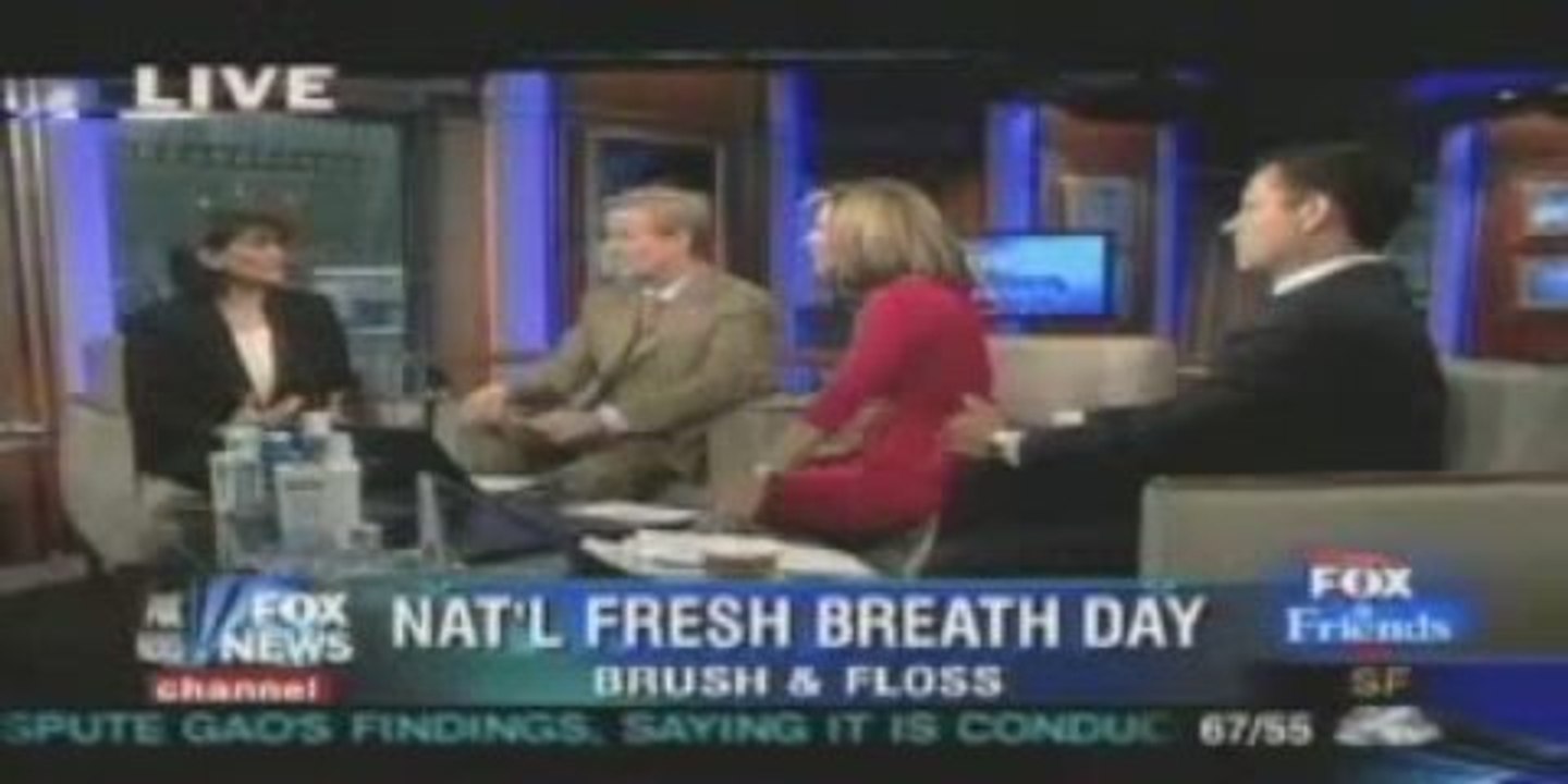 Bad Breath 101 w/ SmartMouth Mouthwash on Fox & Friends