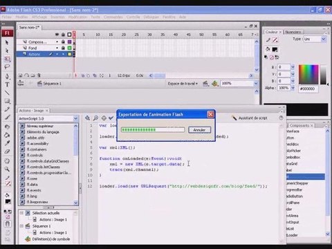 Tutoriel Flash AS3 Flux RSS