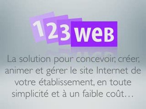 Présentation Internet de 123Web 1.2