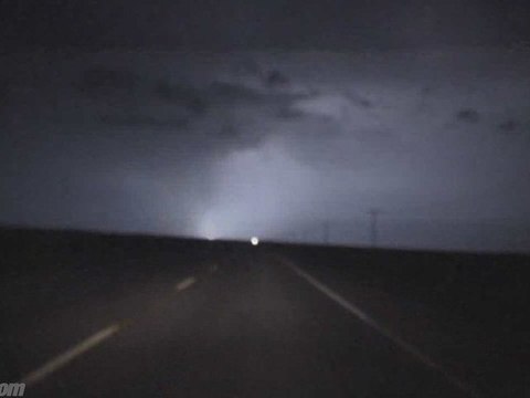 HD Lightning storm on a motorcycle/Sask. Canada/VRIDETV.com