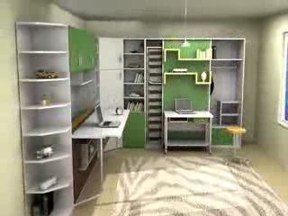 3d max mobilya animasyonu